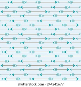 Arrow abstract pattern, vector illustration