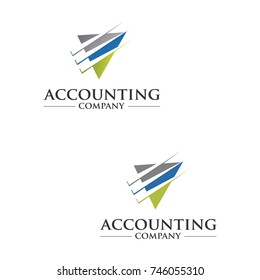 arrow  up accounting logo