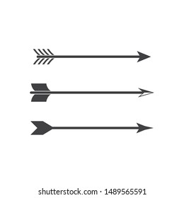 Arrow archery icon vector illustration Logo Template design
