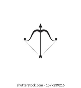 Arrow archery icon vector illustration Logo Template design