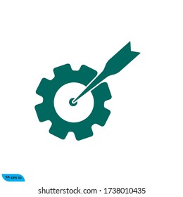 arrow archery setting icon design vector illustration 