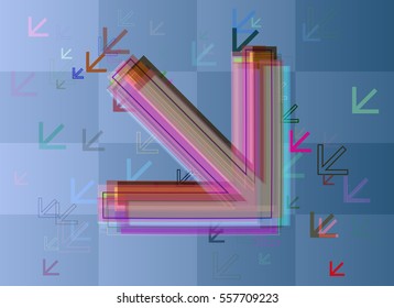 arrow art background