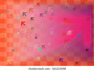 arrow background elements