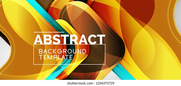 Arrow background, modern style geometry design element. Vector illustration for wallpaper, presentation, header, card, poster, invitation. Abstract backdrop