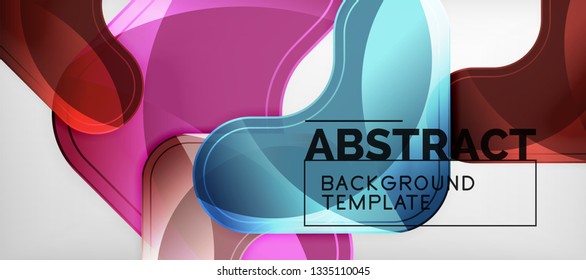 Bogenhintergrund, Design-Element moderner Geometrie. Vektorgrafik für Tapete, Präsentation, Header, Karte, Poster, Einladung. Abstrakte Hintergrund