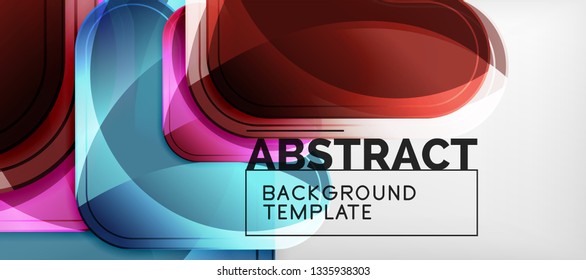 Bogenhintergrund, Design-Element moderner Geometrie. Vektorgrafik für Tapete, Präsentation, Header, Karte, Poster, Einladung. Abstrakte Hintergrund