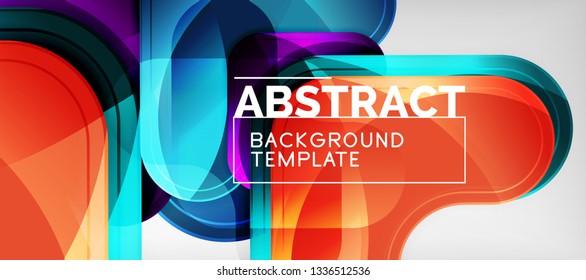 Bogenhintergrund, Design-Element moderner Geometrie. Vektorgrafik für Tapete, Präsentation, Header, Karte, Poster, Einladung. Abstrakte Hintergrund