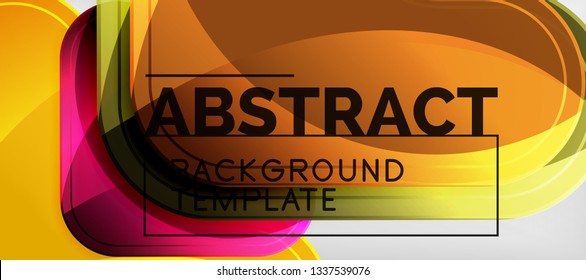 Bogenhintergrund, Design-Element moderner Geometrie. Vektorgrafik für Tapete, Präsentation, Header, Karte, Poster, Einladung. Abstrakte Hintergrund