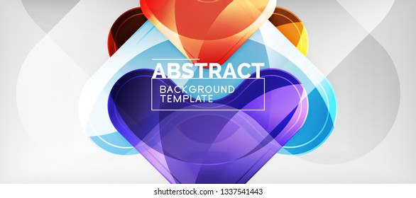 Arrow background, modern style geometry design element. Vector illustration for wallpaper, presentation, header, card, poster, invitation. Abstract backdrop