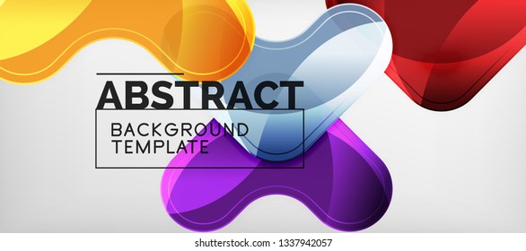 Bogenhintergrund, Design-Element moderner Geometrie. Vektorgrafik für Tapete, Präsentation, Header, Karte, Poster, Einladung. Abstrakte Hintergrund