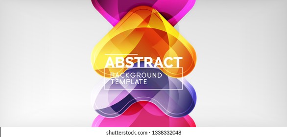 Bogenhintergrund, Design-Element moderner Geometrie. Vektorgrafik für Tapete, Präsentation, Header, Karte, Poster, Einladung. Abstrakte Hintergrund