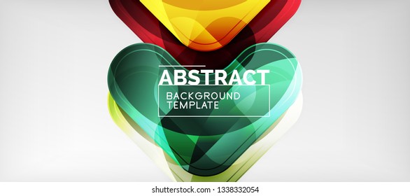 Arrow background, modern style geometry design element. Vector illustration for wallpaper, presentation, header, card, poster, invitation. Abstract backdrop