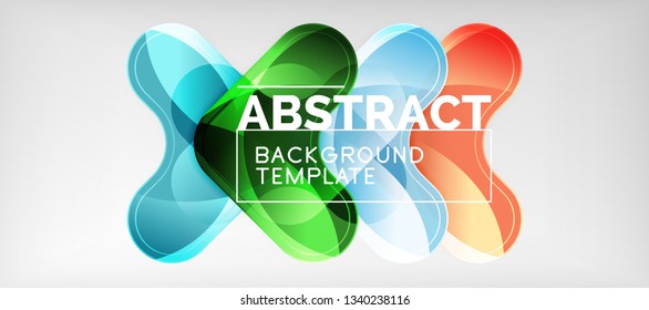 Bogenhintergrund, Design-Element moderner Geometrie. Vektorgrafik für Tapete, Präsentation, Header, Karte, Poster, Einladung. Abstrakte Hintergrund