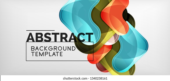 Bogenhintergrund, Design-Element moderner Geometrie. Vektorgrafik für Tapete, Präsentation, Header, Karte, Poster, Einladung. Abstrakte Hintergrund