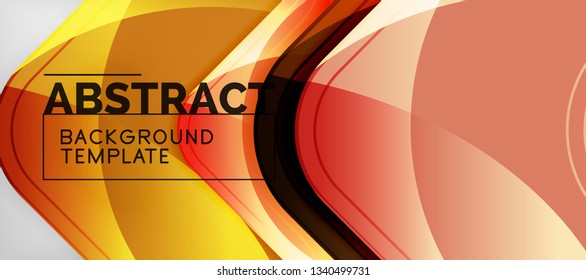 Arrow background, modern style geometry design element. Vector illustration for wallpaper, presentation, header, card, poster, invitation. Abstract backdrop