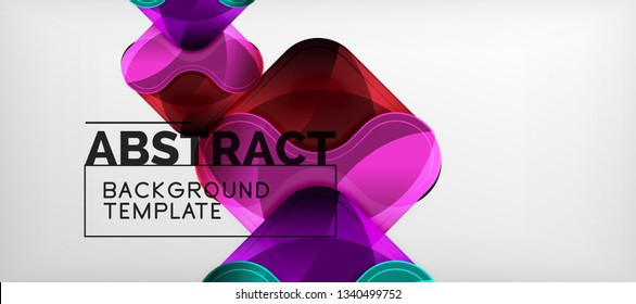 Bogenhintergrund, Design-Element moderner Geometrie. Vektorgrafik für Tapete, Präsentation, Header, Karte, Poster, Einladung. Abstrakte Hintergrund