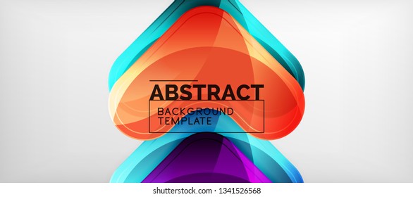 Fondo de flecha, elemento de diseño de geometría de estilo moderno. Ilustración vectorial para fondo de pantalla, presentación, encabezado, tarjeta, cartel, invitación. Fondo abstracto