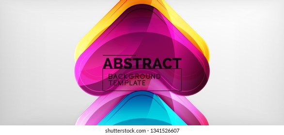 Arrow background, modern style geometry design element. Vector illustration for wallpaper, presentation, header, card, poster, invitation. Abstract backdrop