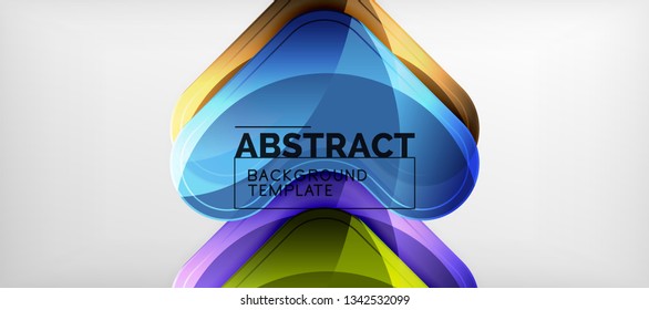 Arrow background, modern style geometry design element. Vector illustration for wallpaper, presentation, header, card, poster, invitation. Abstract backdrop