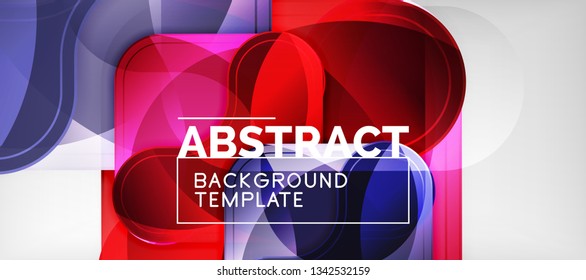 Bogenhintergrund, Design-Element moderner Geometrie. Vektorgrafik für Tapete, Präsentation, Header, Karte, Poster, Einladung. Abstrakte Hintergrund