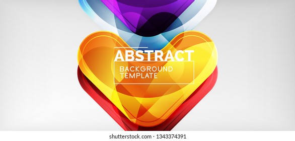 Arrow background, modern style geometry design element. Vector illustration for wallpaper, presentation, header, card, poster, invitation. Abstract backdrop