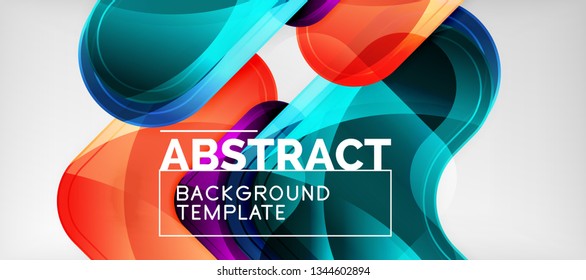 Bogenhintergrund, Design-Element moderner Geometrie. Vektorgrafik für Tapete, Präsentation, Header, Karte, Poster, Einladung. Abstrakte Hintergrund