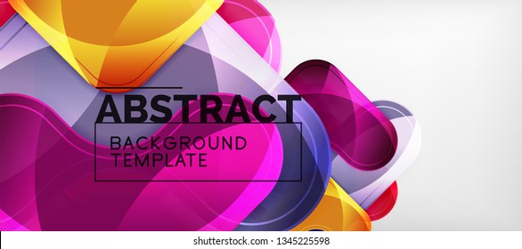 Bogenhintergrund, Design-Element moderner Geometrie. Vektorgrafik für Tapete, Präsentation, Header, Karte, Poster, Einladung. Abstrakte Hintergrund
