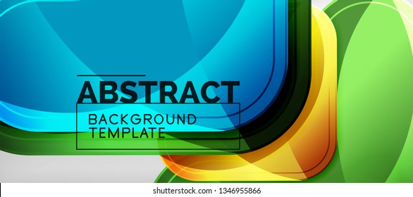 Bogenhintergrund, Design-Element moderner Geometrie. Vektorgrafik für Tapete, Präsentation, Header, Karte, Poster, Einladung. Abstrakte Hintergrund