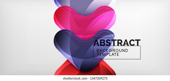 Bogenhintergrund, Design-Element moderner Geometrie. Vektorgrafik für Tapete, Präsentation, Header, Karte, Poster, Einladung. Abstrakte Hintergrund