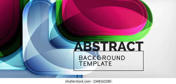 Bogenhintergrund, Design-Element moderner Geometrie. Vektorgrafik für Tapete, Präsentation, Header, Karte, Poster, Einladung. Abstrakte Hintergrund