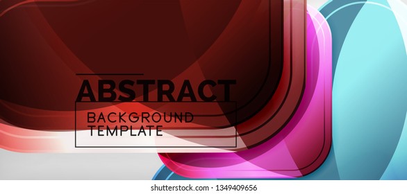 Bogenhintergrund, Design-Element moderner Geometrie. Vektorgrafik für Tapete, Präsentation, Header, Karte, Poster, Einladung. Abstrakte Hintergrund