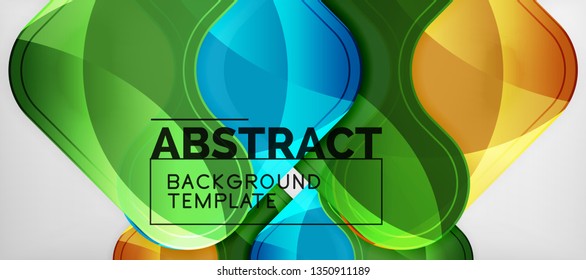 Bogenhintergrund, Design-Element moderner Geometrie. Vektorgrafik für Tapete, Präsentation, Header, Karte, Poster, Einladung. Abstrakte Hintergrund