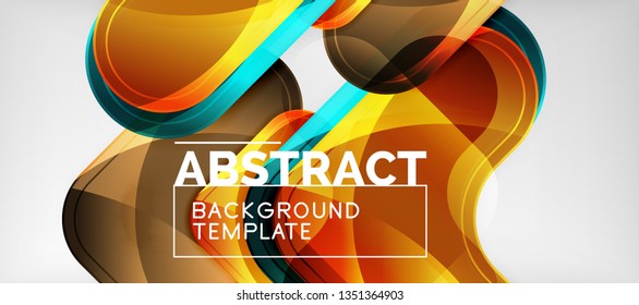 Bogenhintergrund, Design-Element moderner Geometrie. Vektorgrafik für Tapete, Präsentation, Header, Karte, Poster, Einladung. Abstrakte Hintergrund