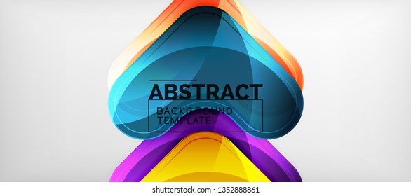 Arrow background, modern style geometry design element. Vector illustration for wallpaper, presentation, header, card, poster, invitation. Abstract backdrop