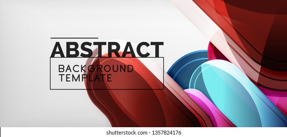 Bogenhintergrund, Design-Element moderner Geometrie. Vektorgrafik für Tapete, Präsentation, Header, Karte, Poster, Einladung. Abstrakte Hintergrund