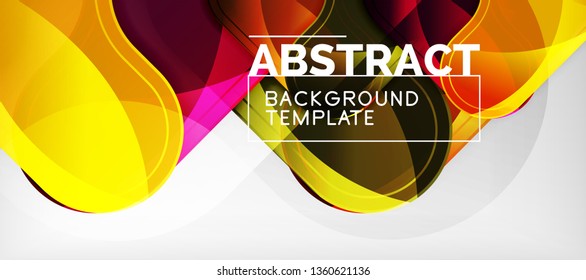 Bogenhintergrund, Design-Element moderner Geometrie. Vektorgrafik für Tapete, Präsentation, Header, Karte, Poster, Einladung. Abstrakte Hintergrund