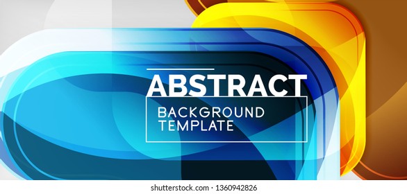 Bogenhintergrund, Design-Element moderner Geometrie. Vektorgrafik für Tapete, Präsentation, Header, Karte, Poster, Einladung. Abstrakte Hintergrund