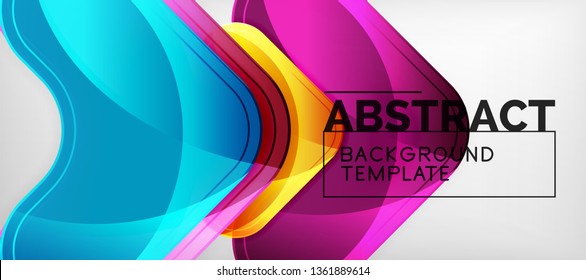 Arrow background, modern style geometry design element. Vector illustration for wallpaper, presentation, header, card, poster, invitation. Abstract backdrop