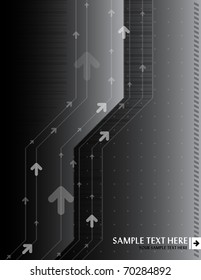 Arrow background with place for your text