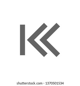 Arrow, backward icon. Element arrow icon. Premium quality graphic design icon. Signs and symbols collection icon for websites, web design, mobile app