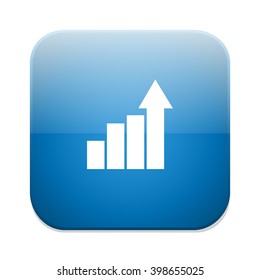 arrow bar chart icon