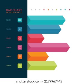 Infografik der grafischen Diagramme in der Pfeilleiste Statistische Daten