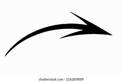 Arrow big black icon set. Arrow icon. Cursor. Simple and modern arrows. Pointing right.