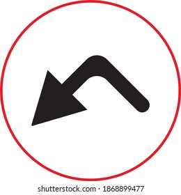 Arrow big black set icon. Arrow icon. Cursor. Modern simple arrow. Vector illustration Arrow vector with elegant style and black color.