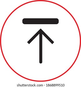Arrow big black set icon. Arrow icon. Cursor. Modern simple arrow. Vector illustration Arrow vector with elegant style and black color.