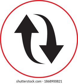 Pfeil ein großes schwarzes Set Symbol. Icon. Pfeil. Cursor. Moderner einfacher Pfeil. Vektorgrafik-Bogenvektor mit elegantem Stil und schwarzer Farbe.