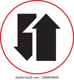 Pfeil ein großes schwarzes Set Symbol. Icon. Pfeil. Cursor. Moderner einfacher Pfeil. Vektorgrafik-Bogenvektor mit elegantem Stil und schwarzer Farbe.