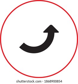 Arrow big black set icon. icon. Arrow. Cursor. Modern simple arrow. Vector illustration Arrow vector with elegant style and black color.