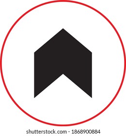 Pfeil ein großes schwarzes Set Symbol. Icon. Pfeil. Cursor. Moderner einfacher Pfeil. Vektorgrafik-Bogenvektor mit elegantem Stil und schwarzer Farbe.