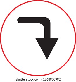 Pfeil ein großes schwarzes Set Symbol. Icon. Pfeil. Cursor. Moderner einfacher Pfeil. Vektorgrafik-Bogenvektor mit elegantem Stil und schwarzer Farbe.